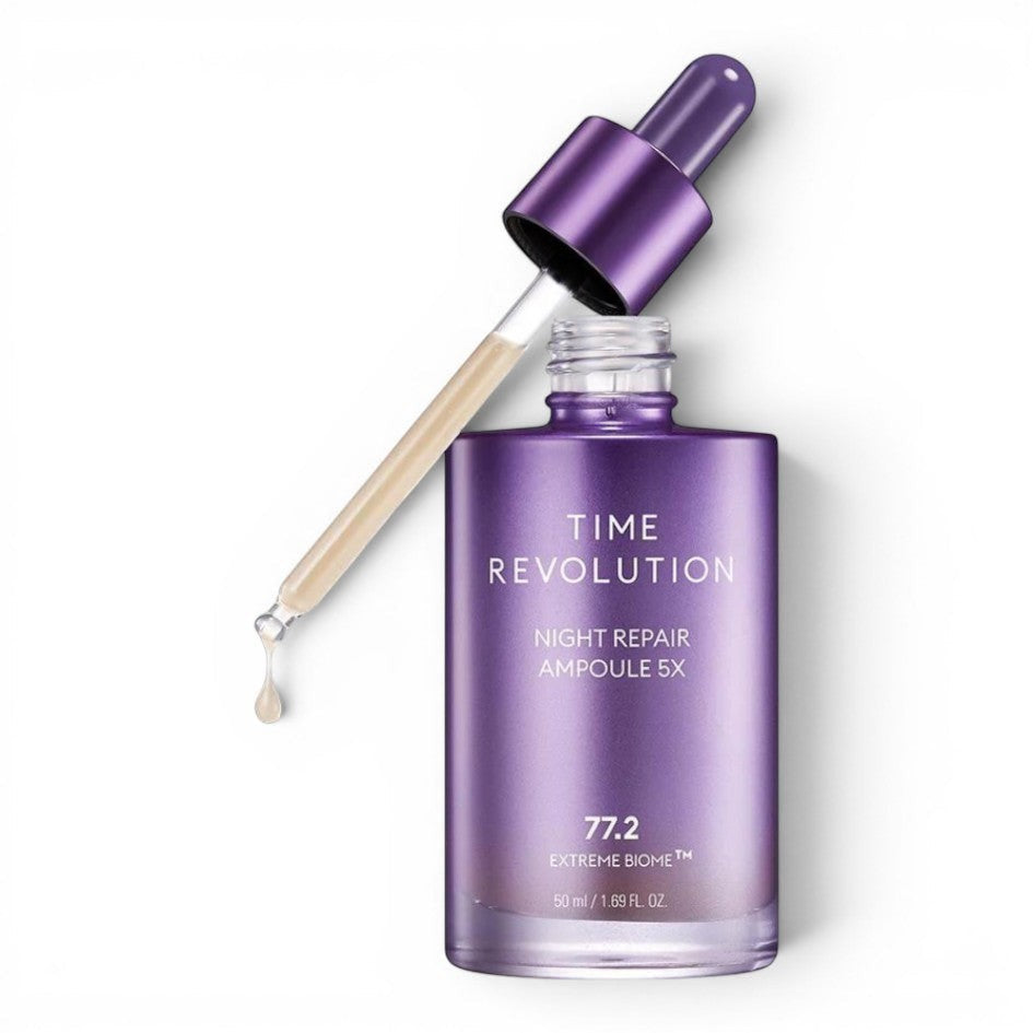 Missha Time Revolution Night Repair Special Set 5X  -  rinkinys odos stangrumui