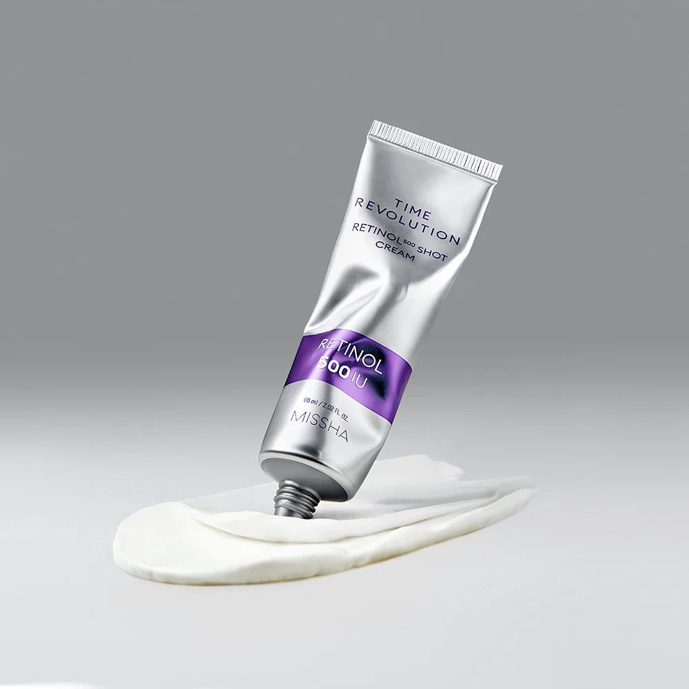 MISSHA - Time Revolution Retinol 500 Shot Cream - kremas