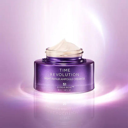 MISSHA - Time Revolution Night Repair Ampoule Cream 5X