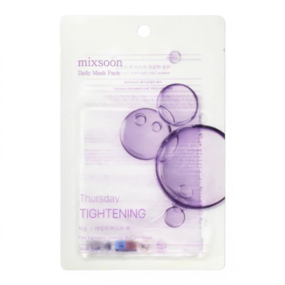 MIXSOON - Daily Mask Thursday Tightening - lakštinė veido kaukė