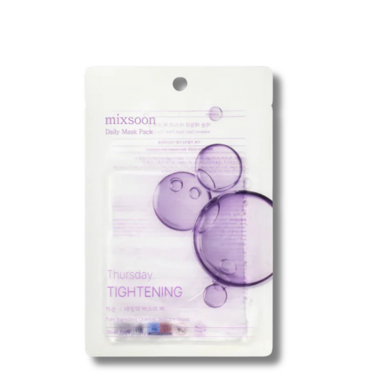 MIXSOON - Daily Mask Thursday Tightening - lakštinė veido kaukė