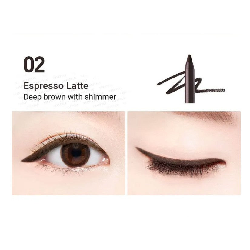 MacQueen NEWYORK Waterproof Pencil Gel Liner - vandeniui atsparus akių pieštukas