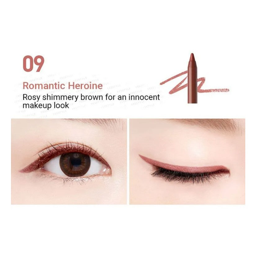 MacQueen NEWYORK Waterproof Pencil Gel Liner - vandeniui atsparus akių pieštukas
