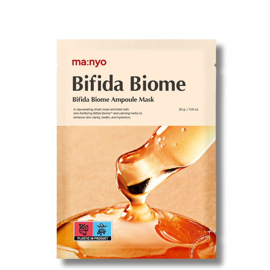 Manyo - Bifida Biome Ampoule Mask - veido kaukė