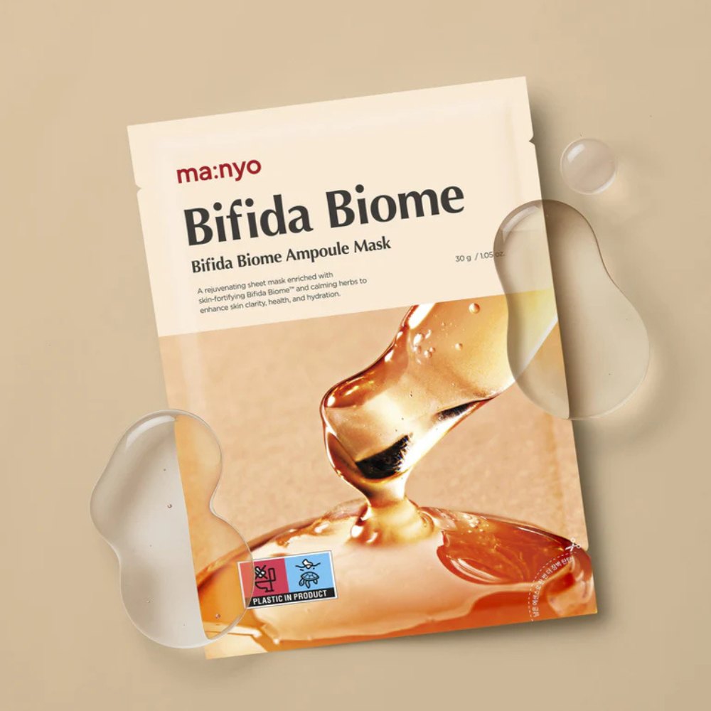 Manyo - Bifida Biome Ampoule Mask - veido kaukė