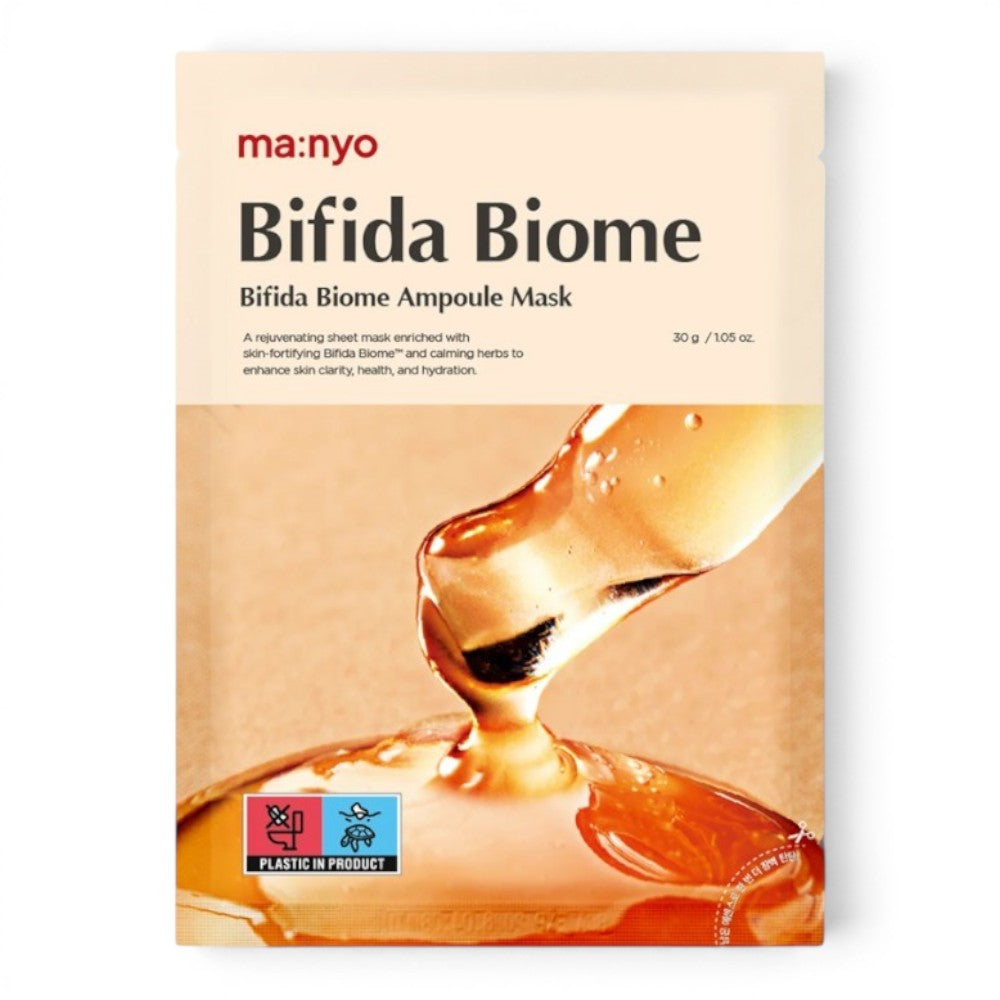 Manyo - Bifida Biome Ampoule Mask - veido kaukė