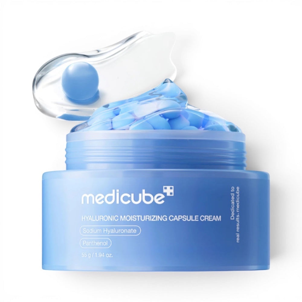 Medicube - Hyaluronic Acid Capsule Cream - veido kremas