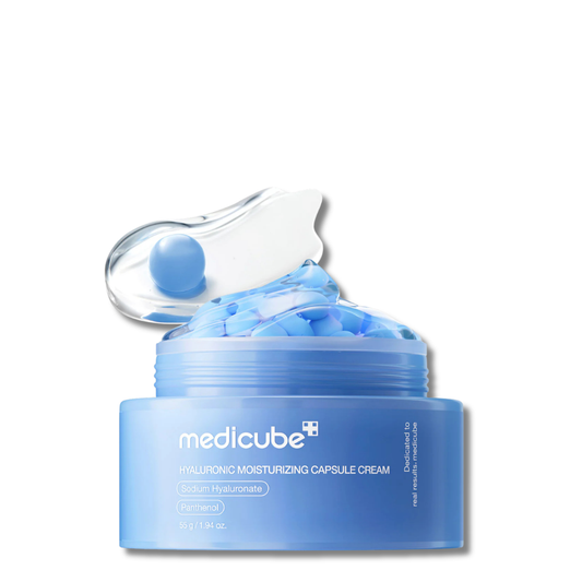 Medicube - Hyaluronic Acid Capsule Cream - veido kremas