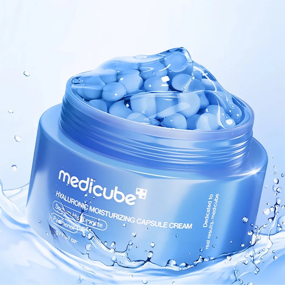 Medicube - Hyaluronic Acid Capsule Cream - veido kremas