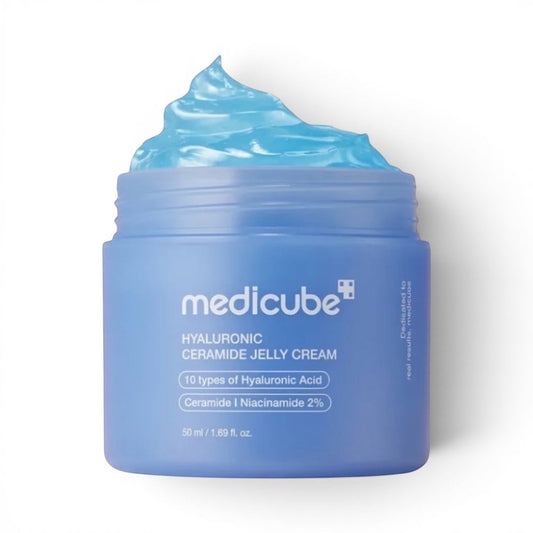Medicube Hyaluronic Ceramide Jelly Cream drėkinamasis veido kremas su hialurono rūgštimi ir keramidu