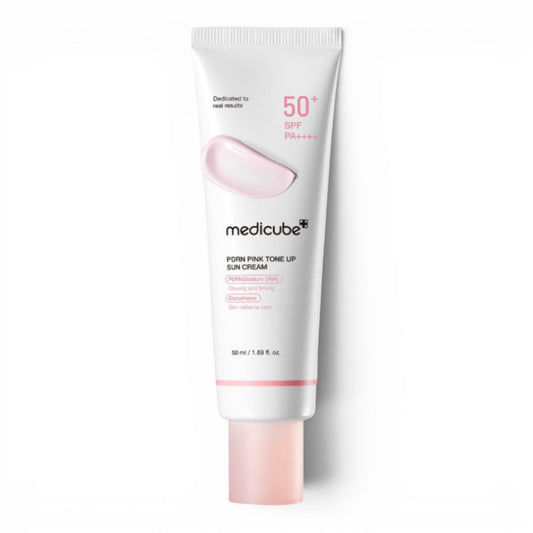 Medicube - Pink PDRN Tone Up Sun Cream - apsauga nuo saulės