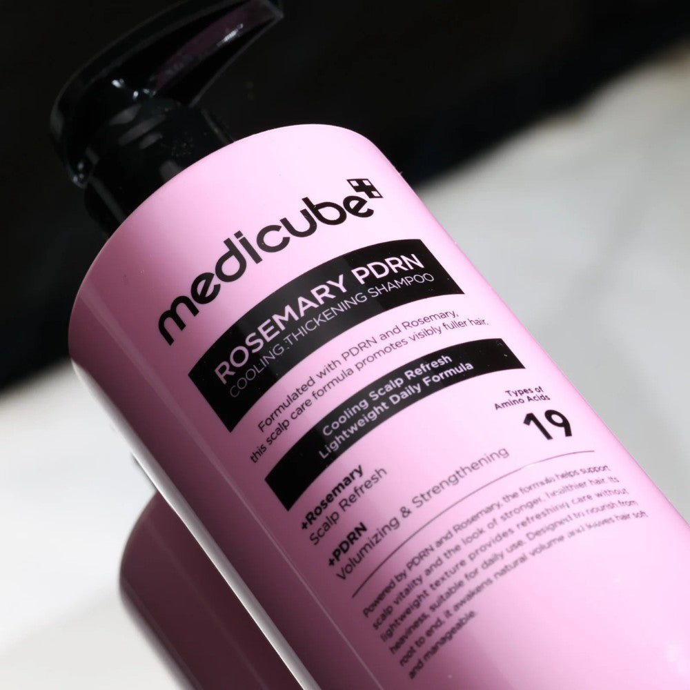 Medicube - Rosemary PDRN Cooling Thickening Shampoo - šampūnas