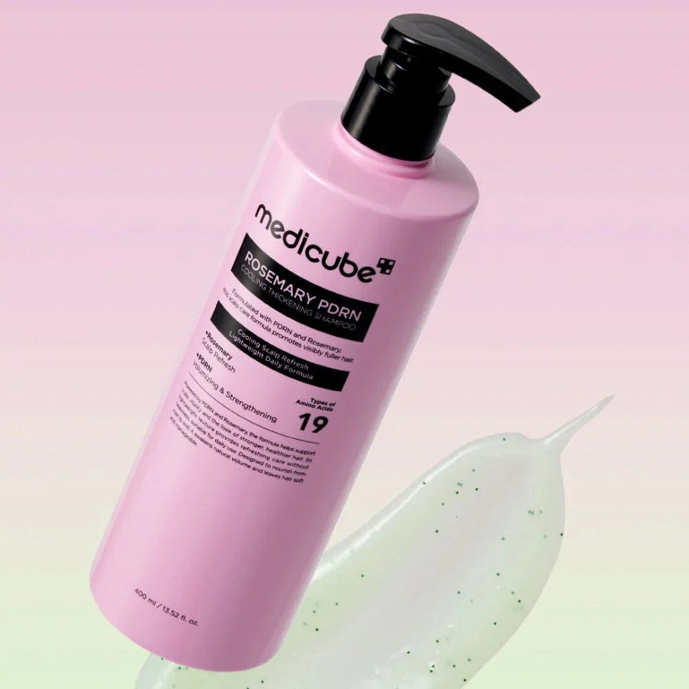 Medicube - Rosemary PDRN Cooling Thickening Shampoo - šampūnas