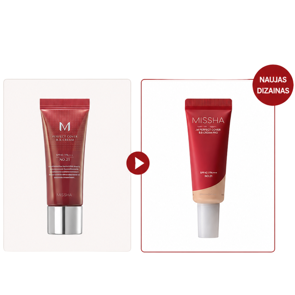 Missha - M Perfect Cover B.B Cream Pro - BB kremas