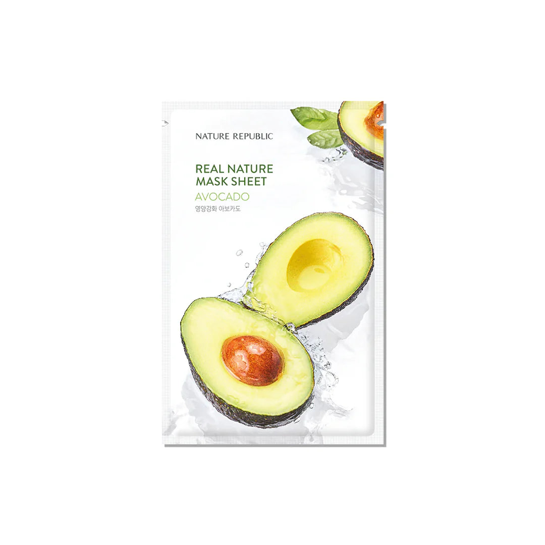 NATURE REPUBLIC Real Nature  Mask Sheet - veido kaukė