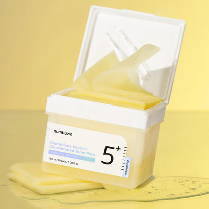 Numbuzin - No.5 Vitamin-Niacinamide Concentrated Pad - padeliai