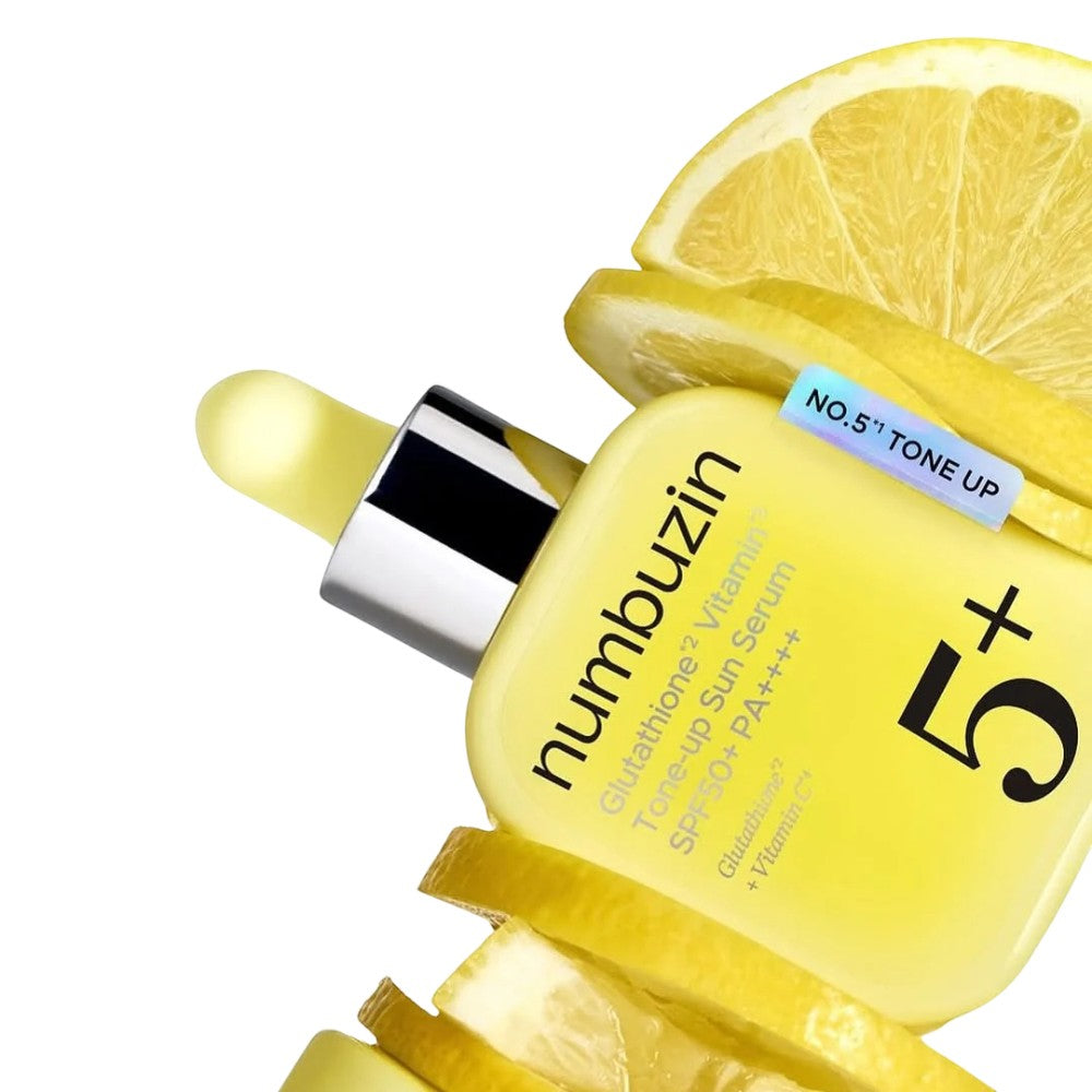 Numbuzin -  No.5 Glutathione Vitamin Tone-up Sun Serum - apsauga nuo saulės