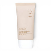 Numbuzin - No.3 Porcelain Base-skip Tone Up Beige - SPF su atspalviu