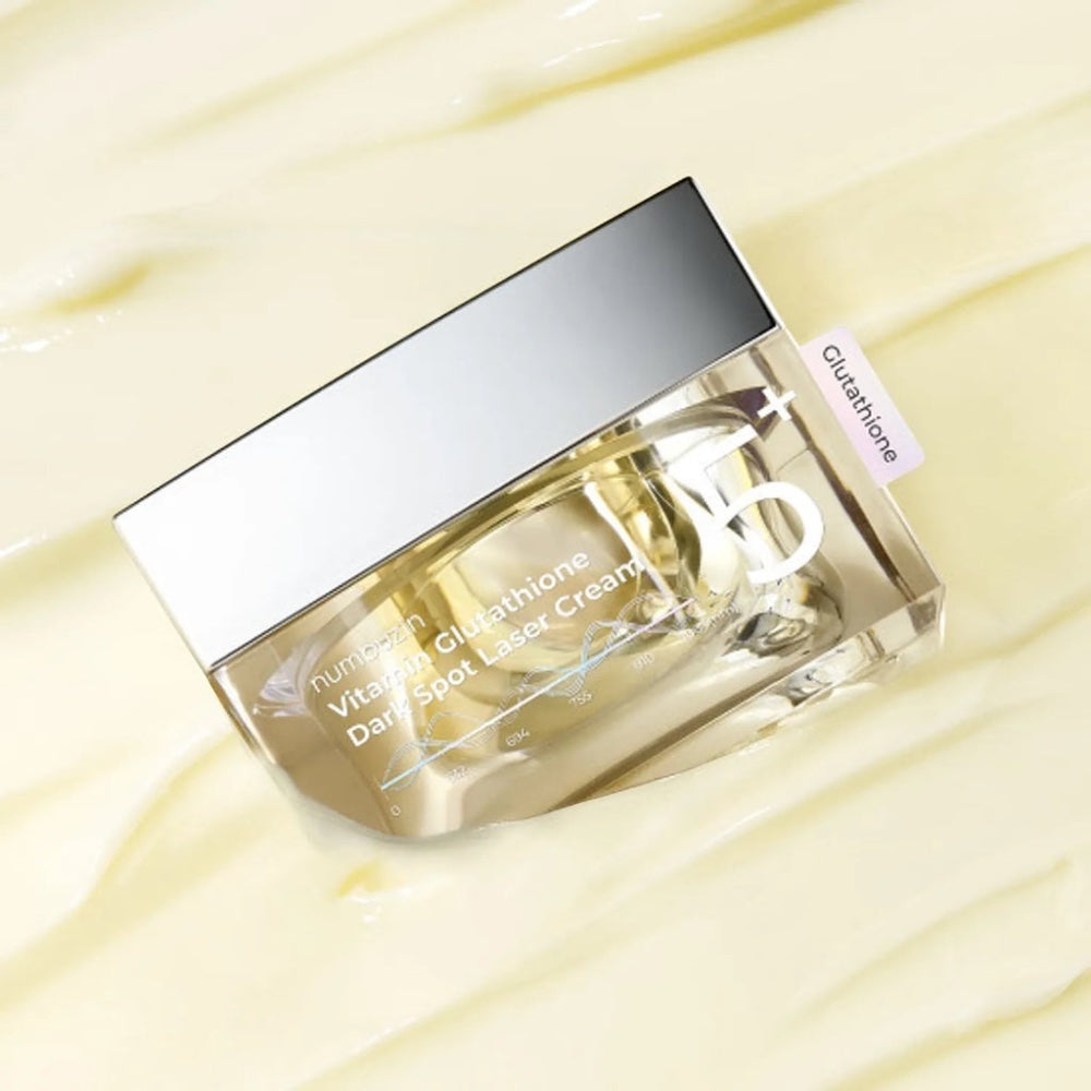 Numbuzin - No.5+ Vitamin Glutathione Dark Spot Laser - veido kremas