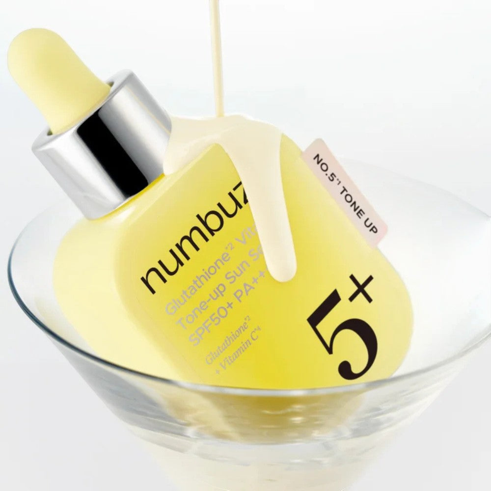 Numbuzin -  No.5 Glutathione Vitamin Tone-up Sun Serum - apsauga nuo saulės