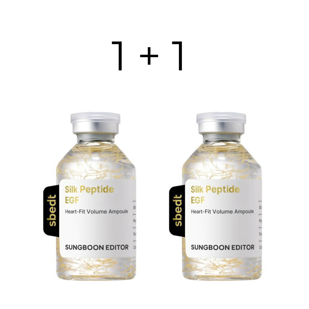 1+1 Sungboon Editor - Silk Peptide Intensive Lifting Ampoule - ampulės