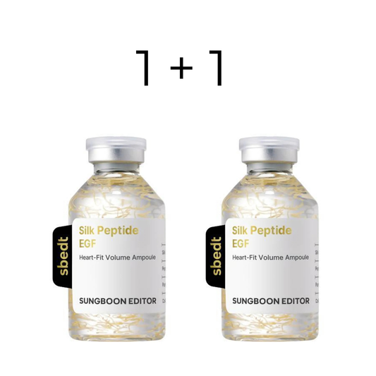 1+1 Sungboon Editor - Silk Peptide Intensive Lifting Ampoule - ampulės
