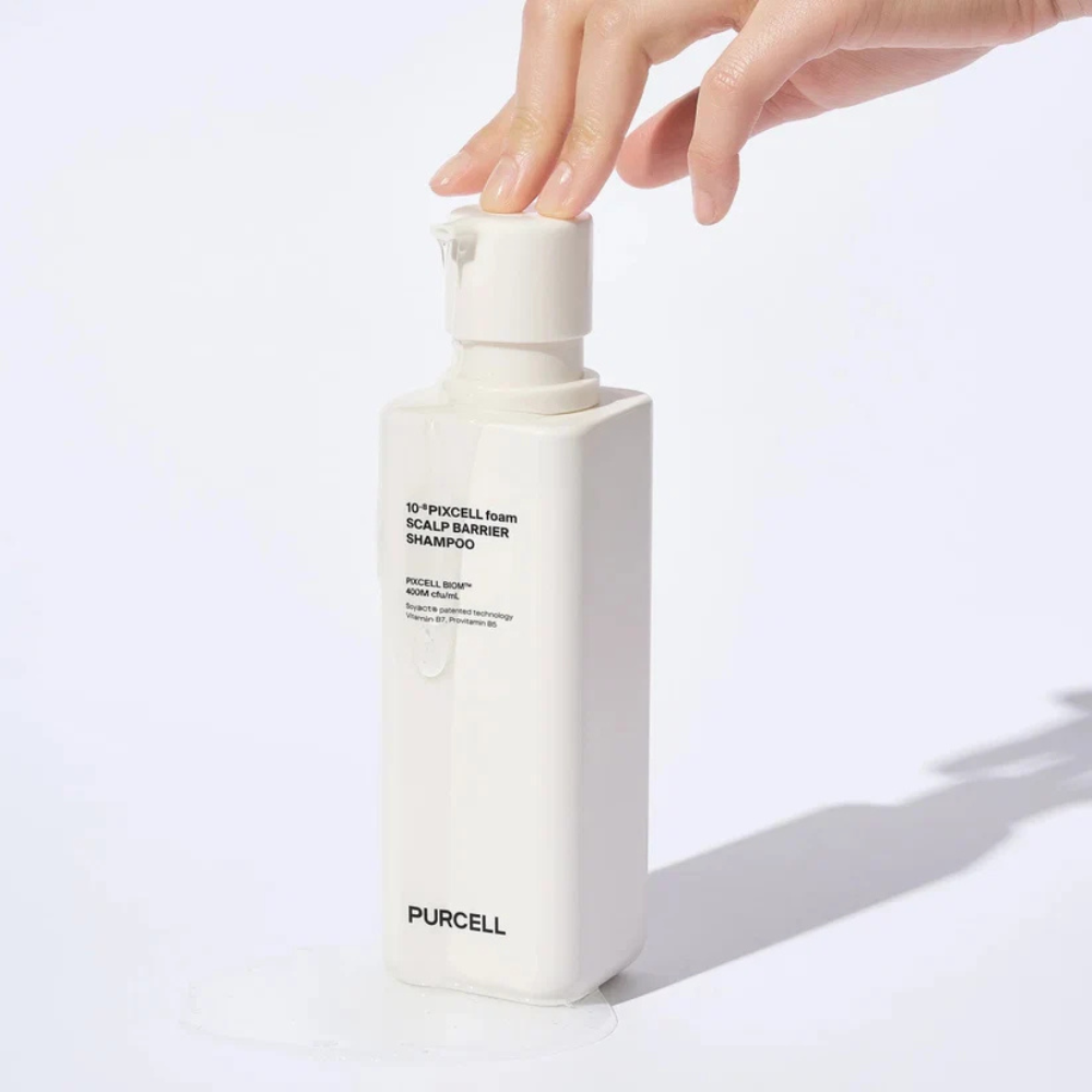 PURCELL - Pixcell Foam Scalp Barrier Shampoo - šampūnas