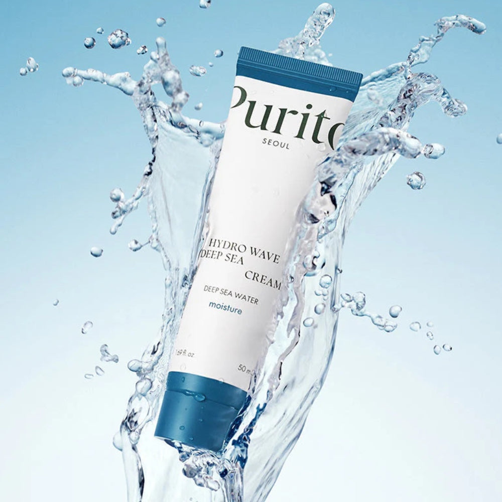 Purito SEOUL - Hydro Wave Deep Sea Cream - veido kremas