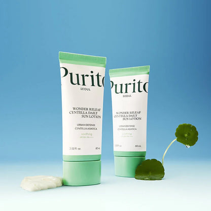 Purito Seoul - Wonder Releaf Centella Daily Sun Lotion SPF50+ PA++++ - apsauginis kremas nuo saulės