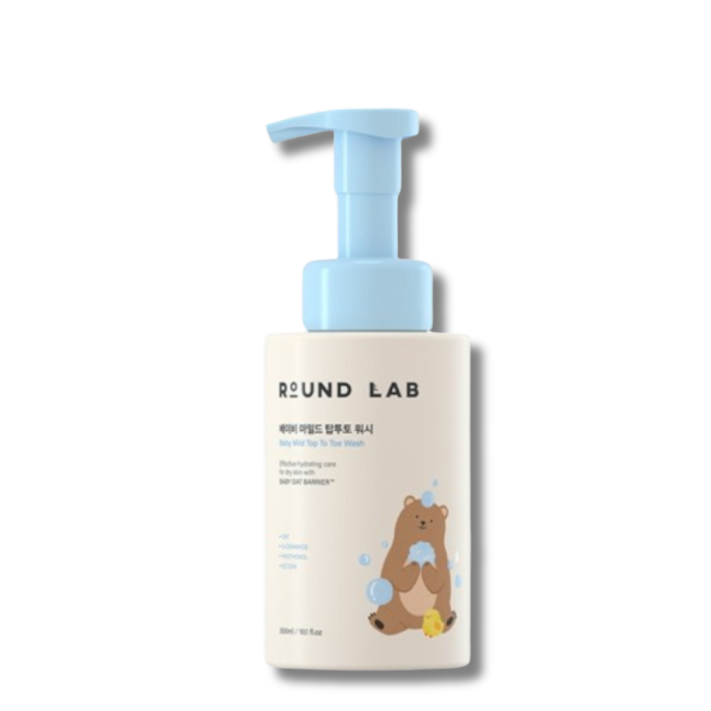 ROUND LAB Baby Mild Top To Toe Wash - kūno prausiklis kūdikiams