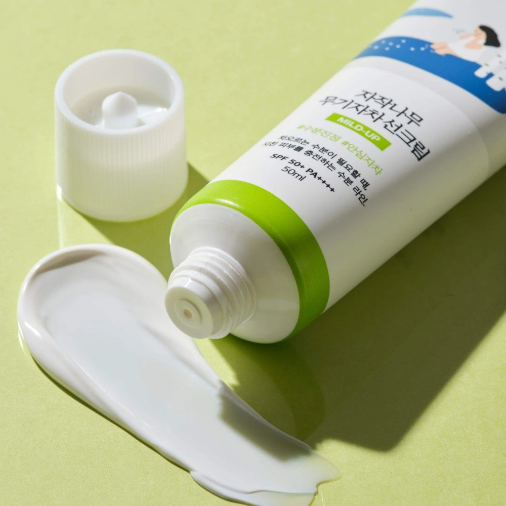 Round Lab Birch Juice Mild-Up Sun Cream - apsauga nuo saulės