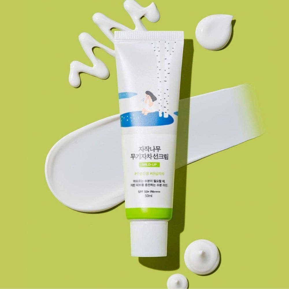 Round Lab Birch Juice Mild-Up Sun Cream - apsauga nuo saulės