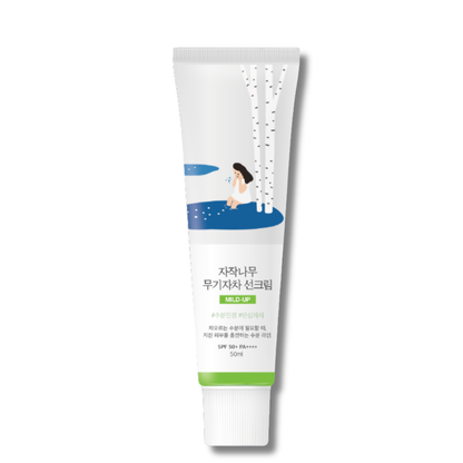 Round Lab Birch Juice Mild-Up Sun Cream - apsauga nuo saulės