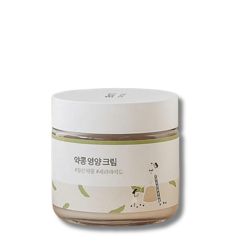 Round Lab Soybean Nourishing Cream - maitinantis veido kremas su juodųjų sojų pupelių ekstraktu