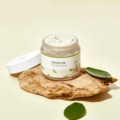 Round Lab Soybean Nourishing Cream - maitinantis veido kremas su juodųjų sojų pupelių ekstraktu