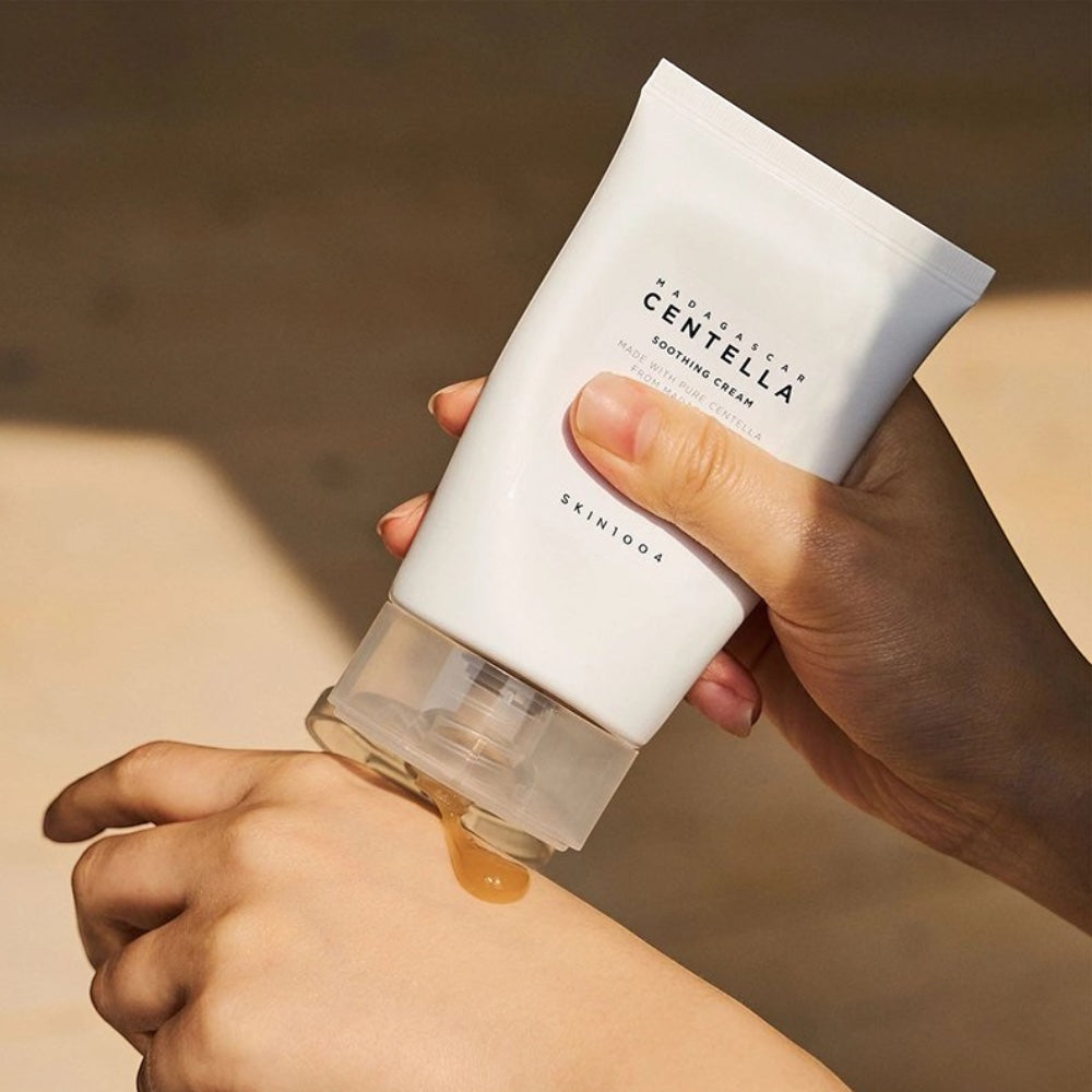 SKIN1004 - Madagascar Centella Soothing Cream - veido kremas