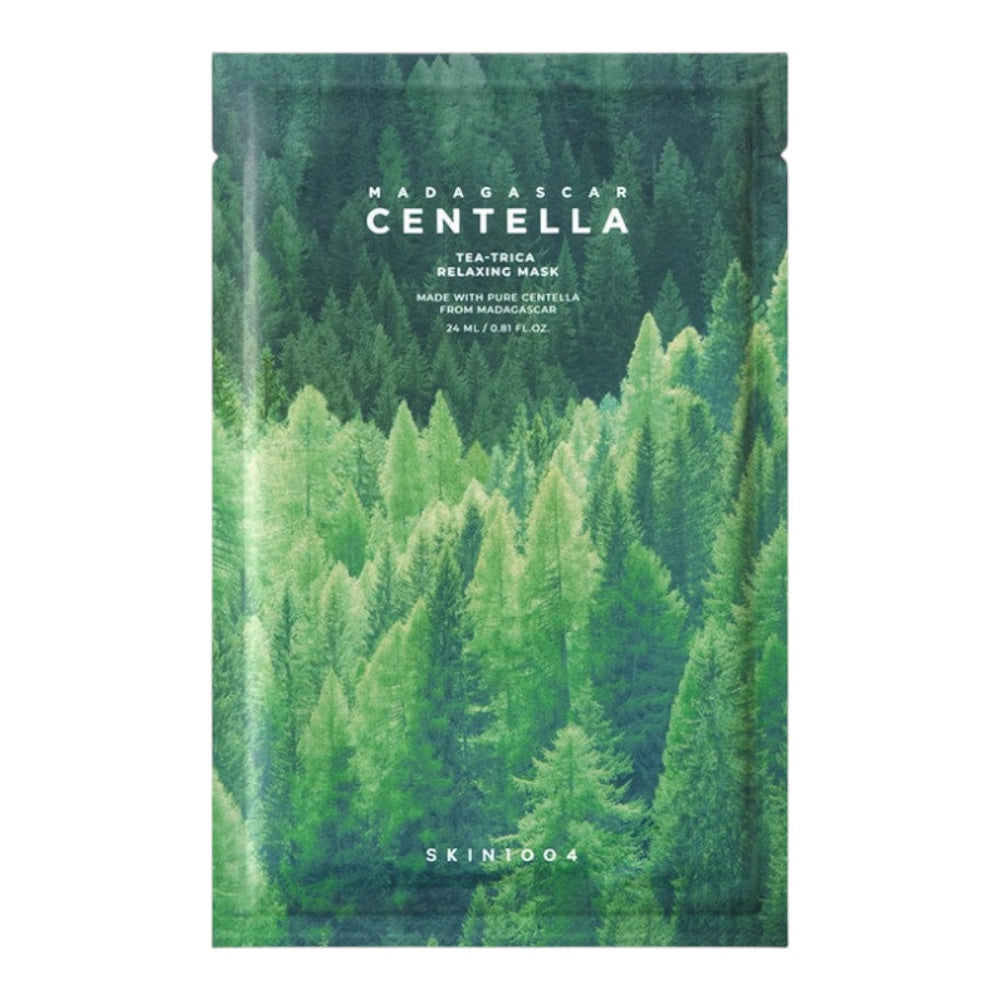 SKIN1004 - Madagascar Centella Tea-Trica Relaxing Mask - veido kaukė