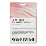 SOME BY MI - Real Snail Skin Barrier Care Mask - veido kaukė
