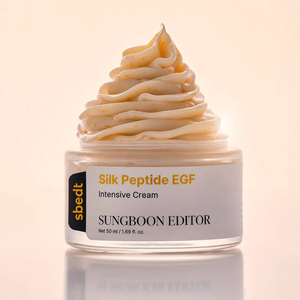 SUNGBOON EDITOR - Silk Peptide EGF Intensive Cream - veido kremas