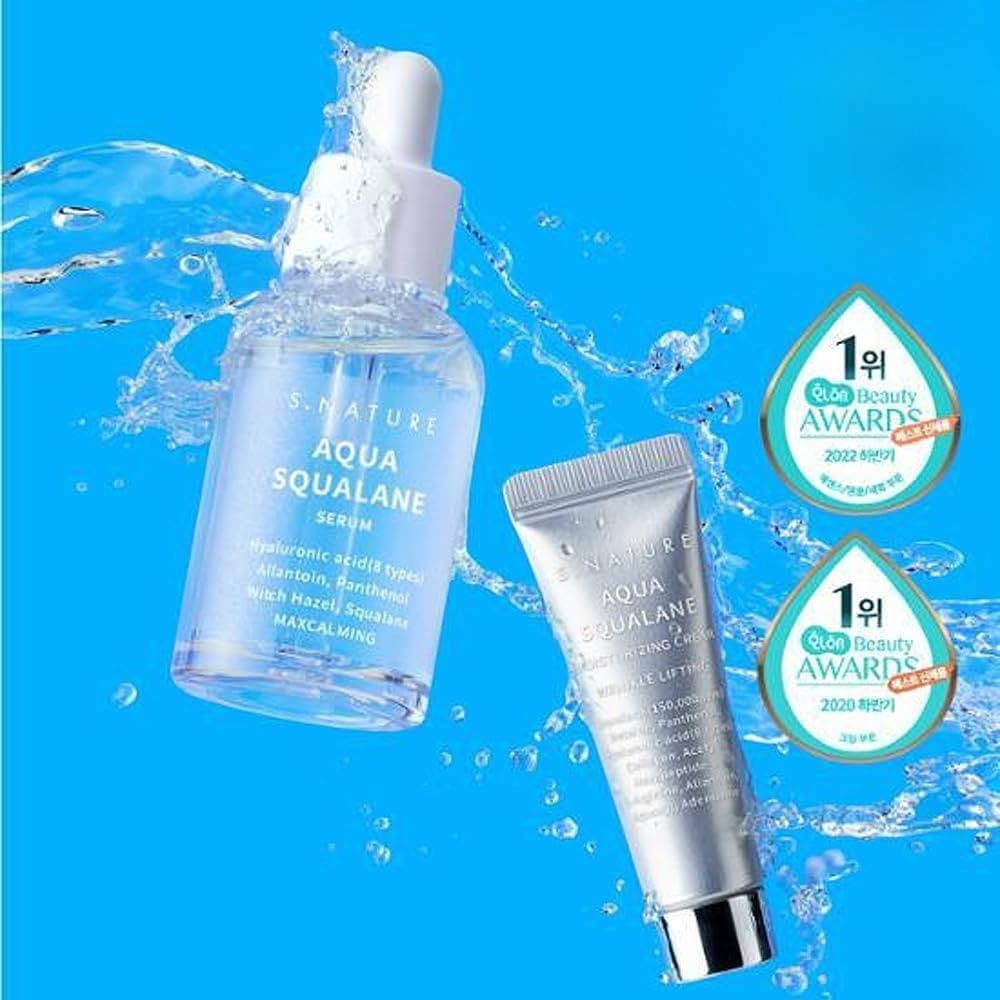 S.NATURE - Aqua Squalane Serum - serumas