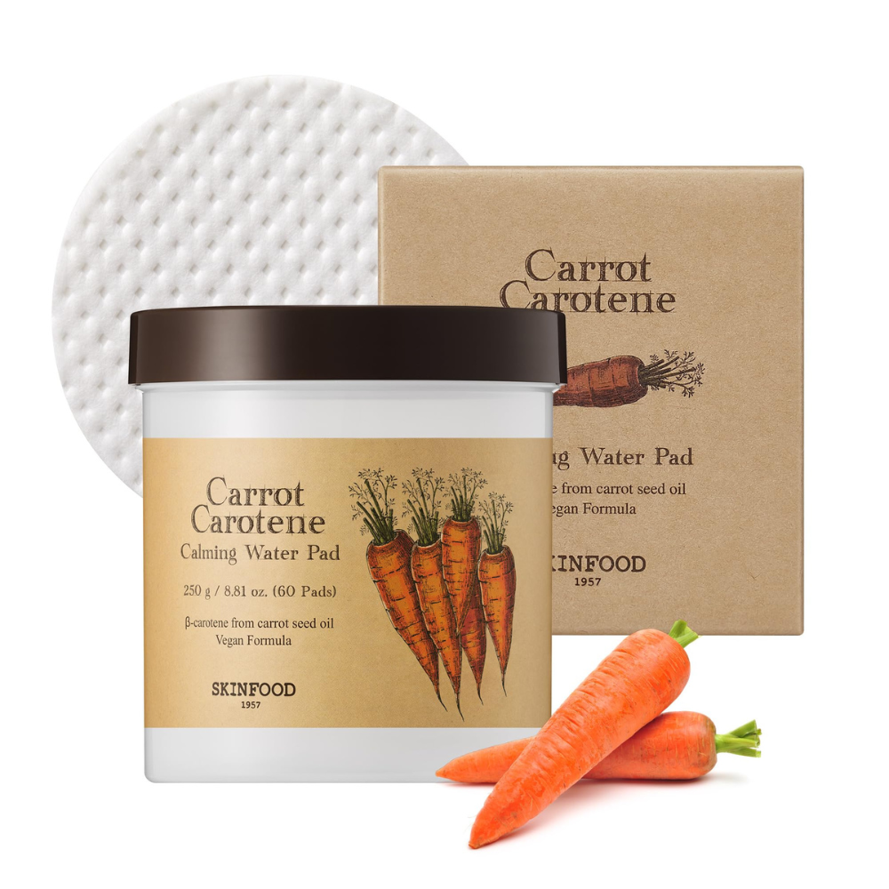 Skinfood Carrot Carotene Calming Water Pad - toniko padeliai