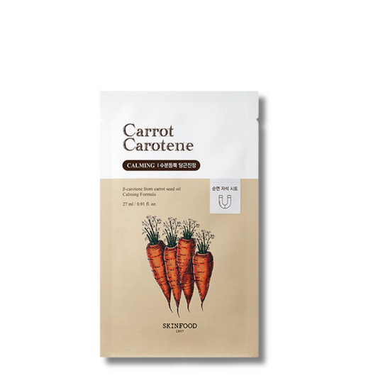 Skinfood Carrot Carotene Mask - lakštinė veido kaukė