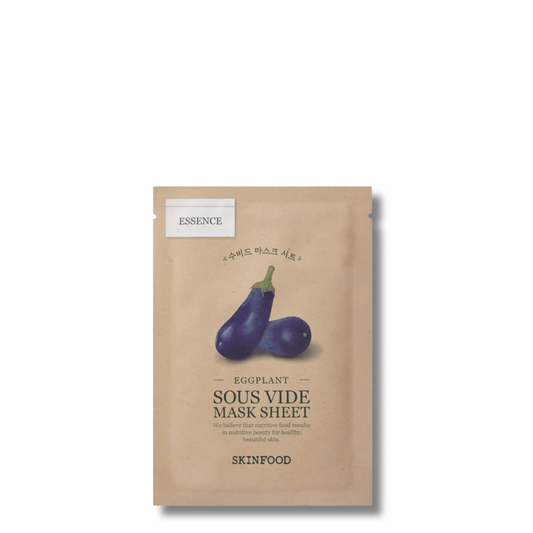 Skinfood Sous Vide Mask Sheet eggplant - lakštinė veido kaukė