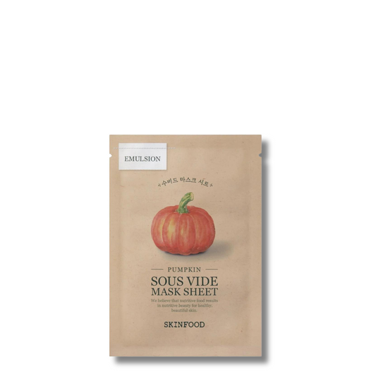 Skinfood Sous Vide Mask Sheet pumkin - lakštinė veido kaukė