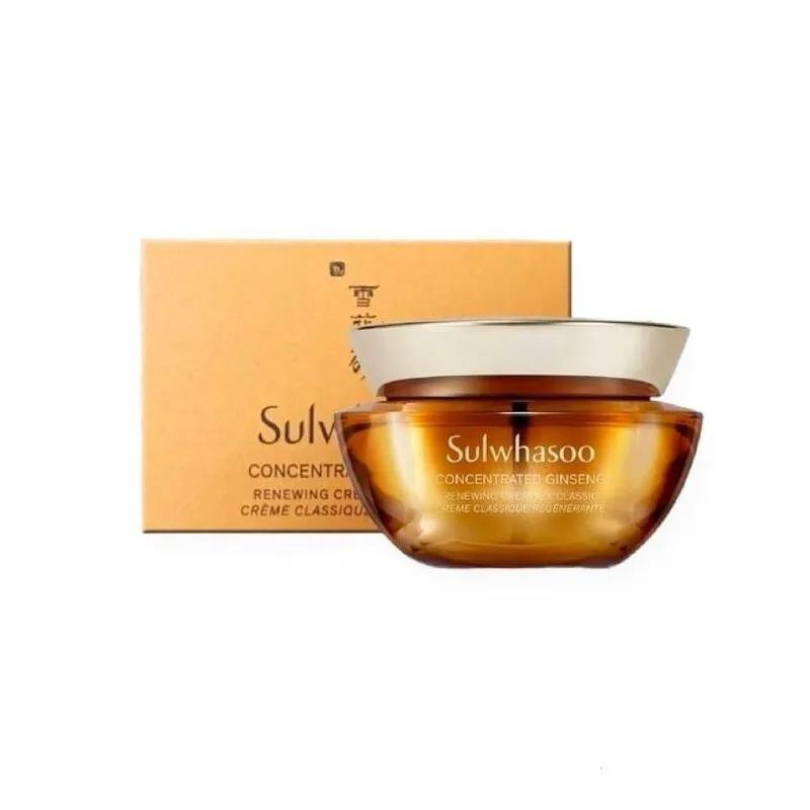 Sulwhasoo - Concentrated Ginseng Renewing Cream - koncertuotas stangrinantis veido kremas su ženšeniu