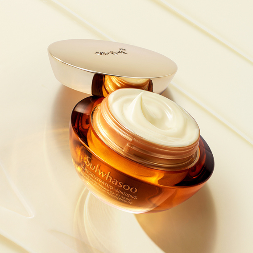 Sulwhasoo - Concentrated Ginseng Renewing Cream - koncertuotas stangrinantis veido kremas su ženšeniu