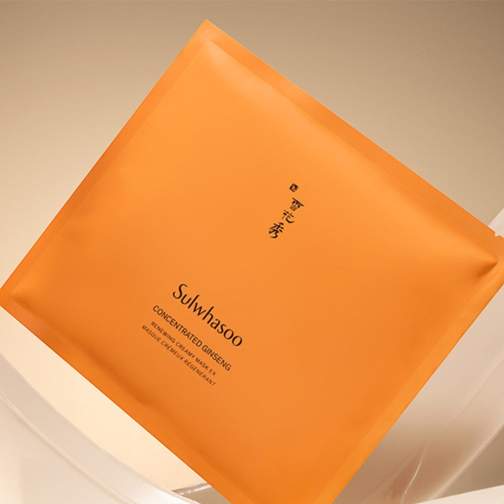 Sulwhasoo - Concentrated Ginseng Renewing Creamy Mask - veido kaukė