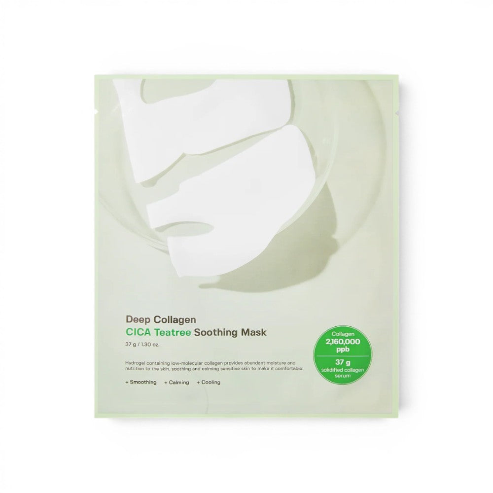 Sungboon Editor - Deep Collagen  CICA Teatree Soothing Mask - veido kaukė