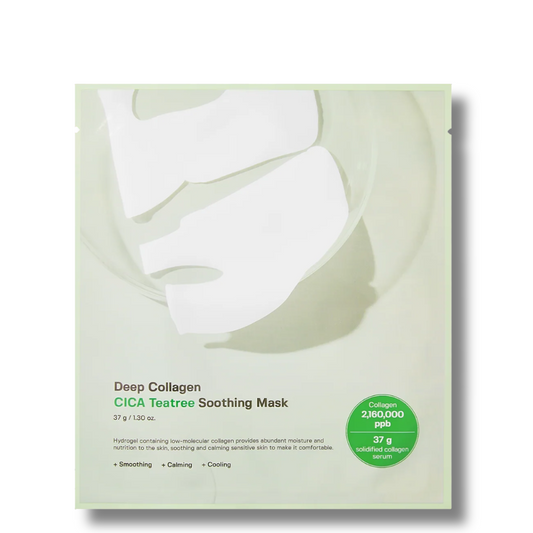 Sungboon Editor - Deep Collagen  CICA Teatree Soothing Mask - veido kaukė
