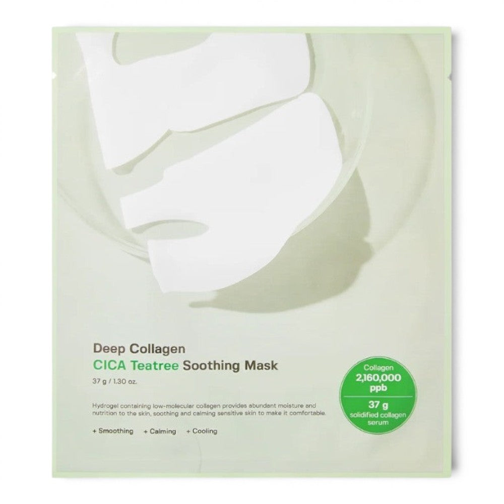 Sungboon Editor - Deep Collagen  CICA Teatree Soothing Mask - veido kaukė